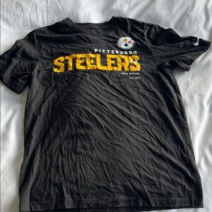Nike Black and Gold Pittsburgh Steelers Tee